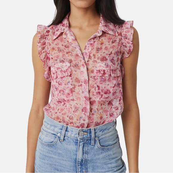 MISA LOS ANGELES Summer Ditsy Jessica blouse and Marina skirt. NWT!! - Picture 4 of 9